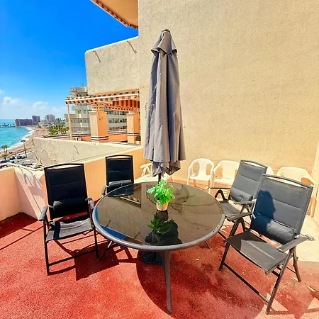 Front Sea View & Terrace Benalbeach Apartment
