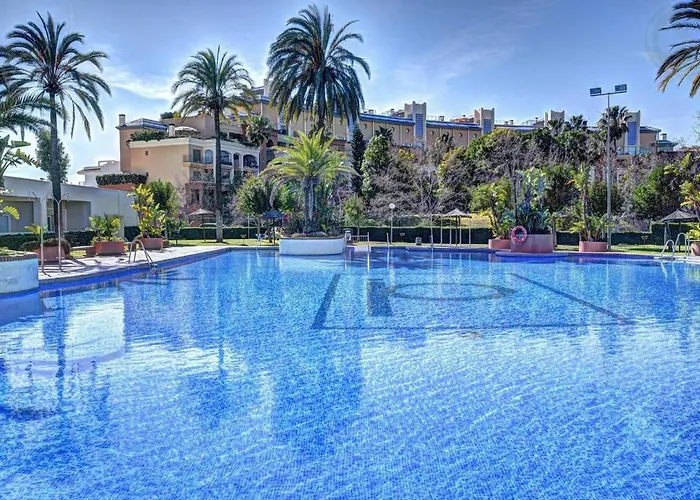 Front Sea View & Terrace Benalbeach Lejlighed *