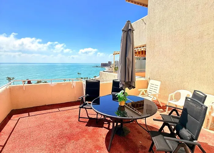 Front Sea View & Terrace Benalbeach Lejlighed
